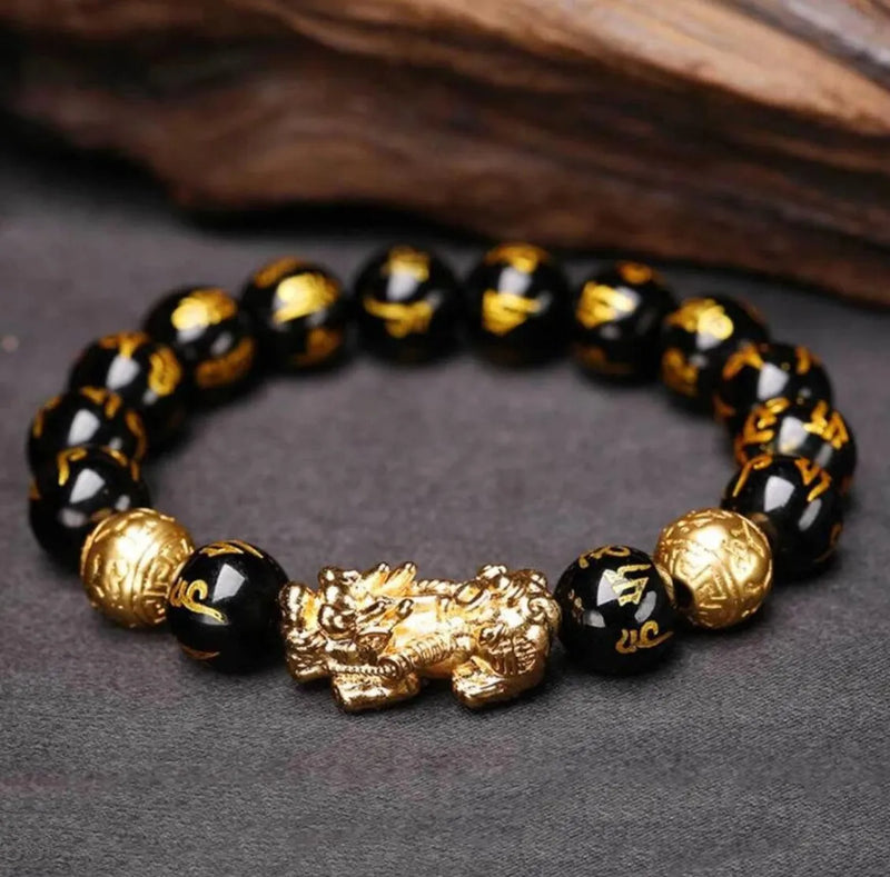 Black Obsidian Feng Shui Bracelet