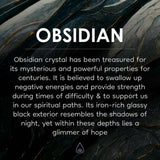 Black Obsidian Feng Shui Bracelet