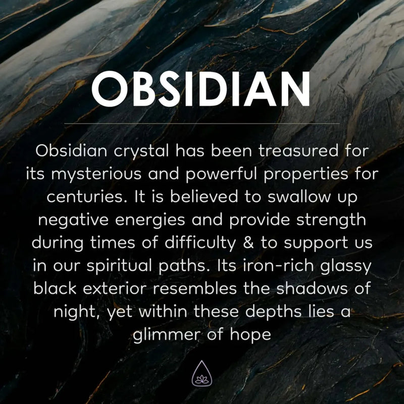 Black Obsidian Feng Shui Bracelet