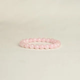 Rose Quartz Bead Bracelet