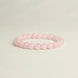 Rose Quartz Bead Bracelet