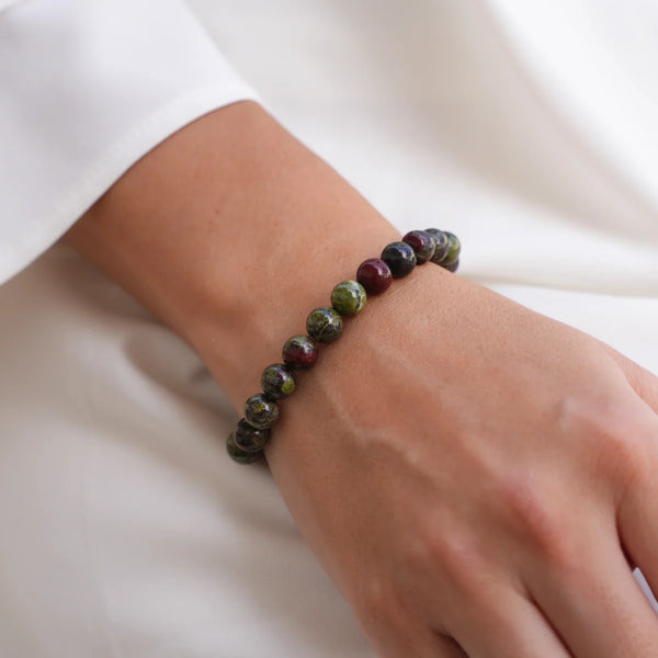 Dragon Blood Stone Bracelet For Strength
