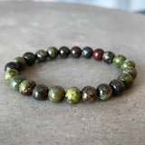 Dragon Blood Stone Bracelet For Strength