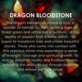 Dragon Blood Stone Bracelet For Strength